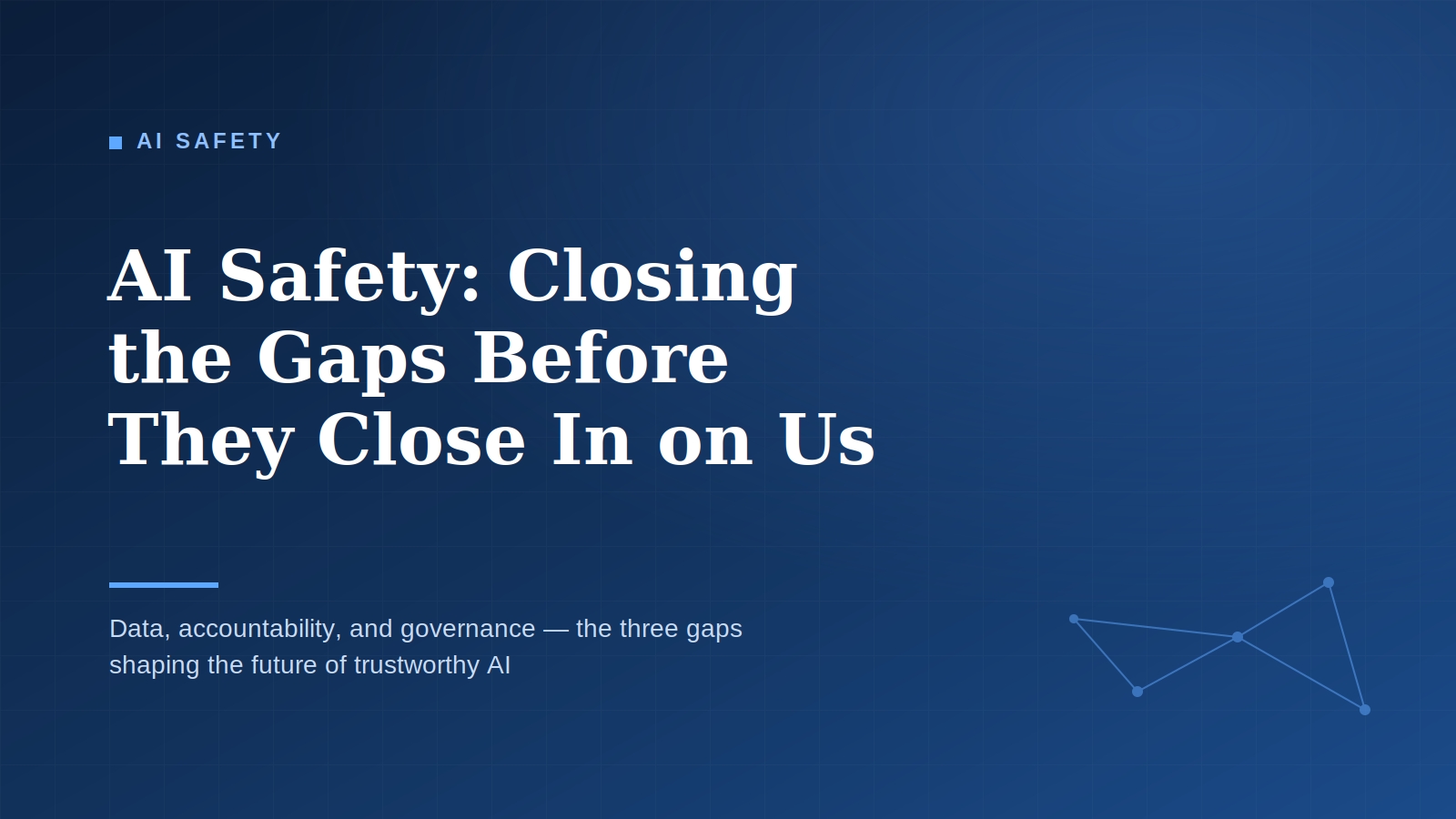 What is AI Safety and Why Does It Matter Now?